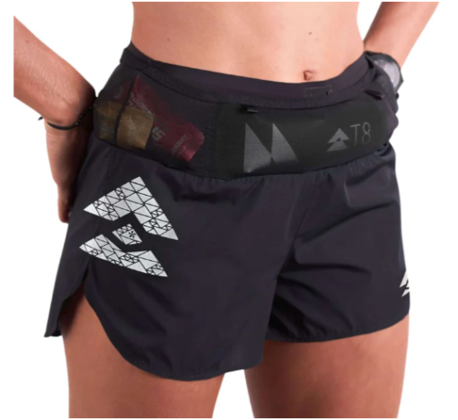 T8 Women’s Black Sherpa Shorts