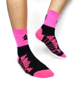 T8 Run Socks – Hot Pink