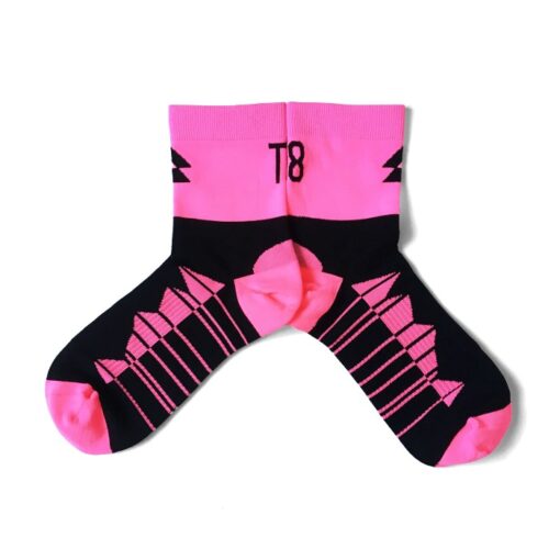 T8 Run Socks – Hot Pink