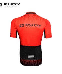 Rudy Project Apparel Men’s Breathable Biking Cycling Jersey – Red and Black