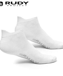 Rudy Project Socks Invisible Meraklon in White for Cycling, Everyday or Sports