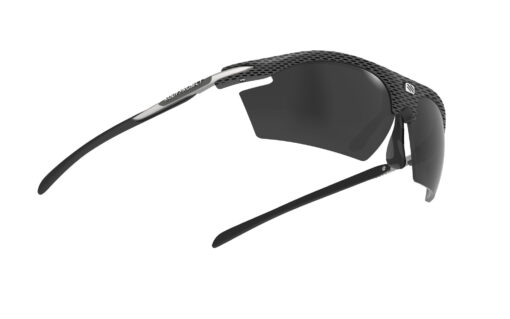 Rudy Project Performance Eyewear Rydon in Carbon with Smoke Black Lenses for Cycling, Biking or Sports