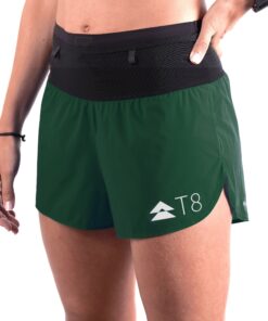 T8 Women’s Green Sherpa Shorts