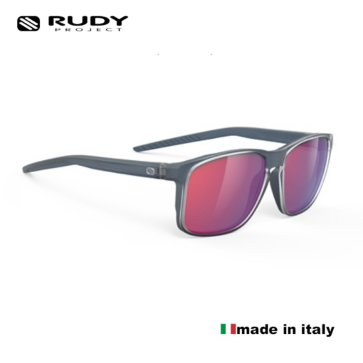 Rudy Project Overlap Multilaser Red Ice Blue Metal Matte