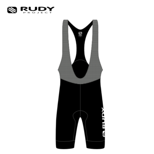 Rudy Project Womens Road Cycling Bibshorts in Black Model 1