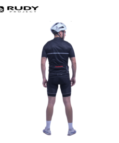 Rudy Project Mens Road Cycling Shorts in Black Model 1