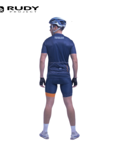 Rudy Project Mens Road Cycling Shorts in Dark Blue – Black Model 2