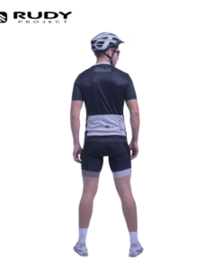 Rudy Project Mens Road Cycling Shorts in Beige – Black Model 2