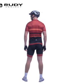 Rudy Project Mens Gravel / MTB Cycling Shorts in Black Red Model 3