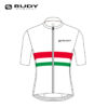 Rudy Project Mens Cycling Jersey Vintage in White Italy Model 4
