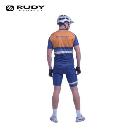 Rudy Project Mens Cycling Jersey Vintage in Mustard Black Model 5