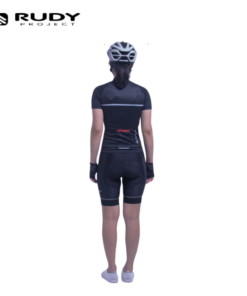 Rudy Project Womens Road Cycling Jersey in Black Model 1