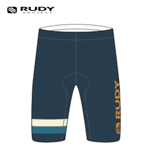 Rudy Project Womens Cycling Jersey Shorts Vintage in Azure Blue Model 5