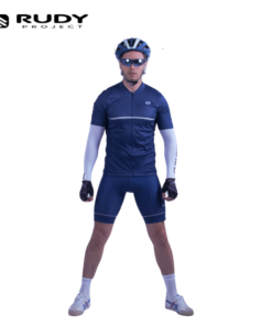 Rudy Project Mens Road Cycling Shorts in Blue Model 1