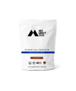 Momentous Grass-Fed Whey Protein – Chocolate