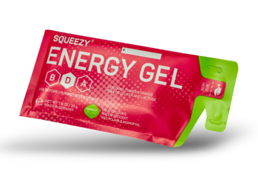 Squeezy Energy Gel Sachet Orange Peach Flavor