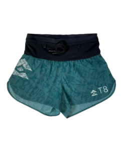 T8 Inked Teal Sherpa Shorts